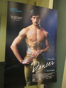 Dancer poster at the Film Society of Lincoln Center